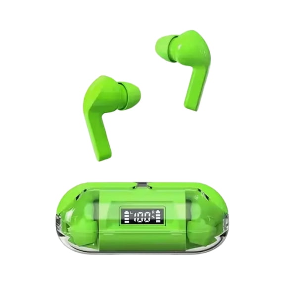 uvwlwu Wireless Headset Featuring Smart Display and Fast Type-C Charging for Extended and Ergonomic Comfort(C)