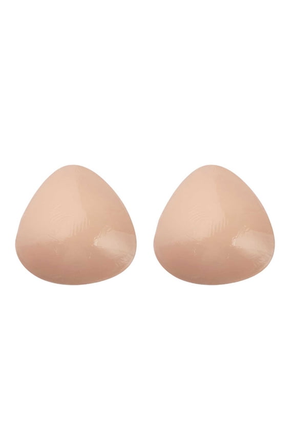 uvwlwu Women Self Adhesive Thick Silicone Bra Inserts Pads Reusable Washable Anti Slip Lift Support Soft Breath Padding For Bikini Strapless Dress Wedding Daily Outfits,S