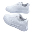 thumbnail image 1 of uvwlwu Women's Casual Sneakers Fashion Lace Up Running Shoes Breathable Lightweight Comfortable Walking Shoes For Daily Wear(Grey,6.5), 1 of 6