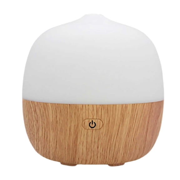 uvwlwu Wood Grain Aromatherapy Diffuser and Humidifier with Quiet Operation LED Lights Auto Shut Off for Home Moisturizing(A)