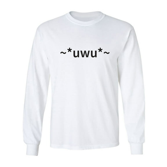 uwu Adult Long Sleeve T-shirt