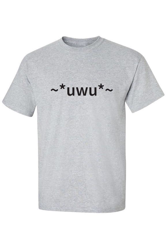 uwu Adult Short Sleeve T-shirt