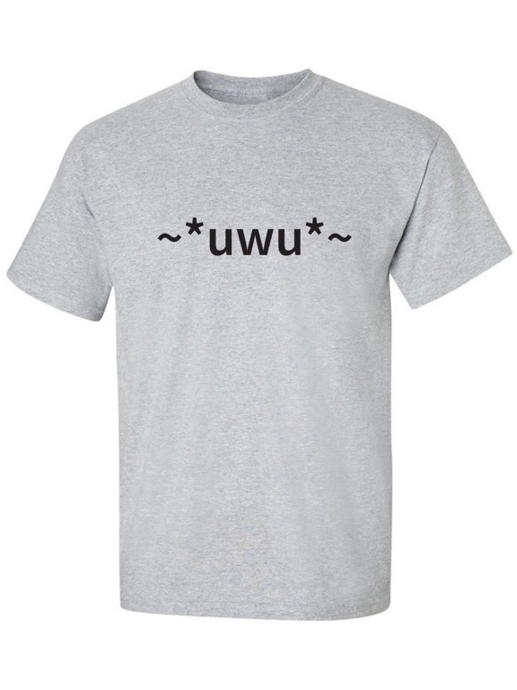 uwu Adult Short Sleeve T-shirt