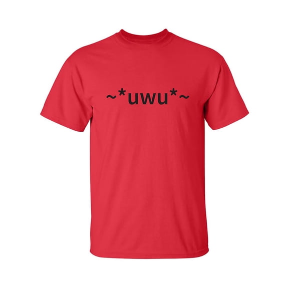 uwu Adult Short Sleeve T-shirt