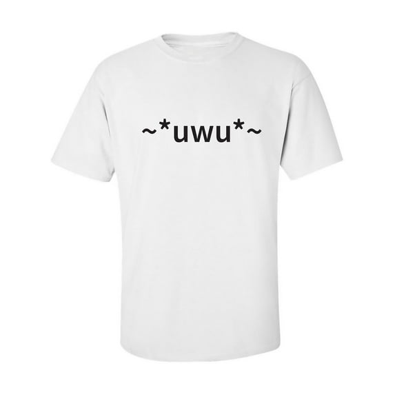 uwu Adult Short Sleeve T-shirt
