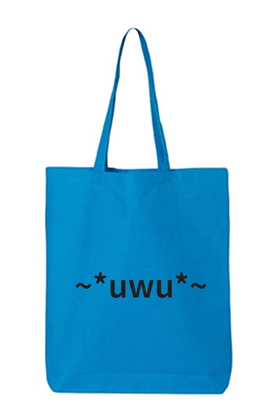 uwu Cotton Canvas Tote Bag