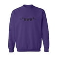 thumbnail image 1 of uwu Crewneck Sweatshirt, 1 of 3