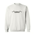 thumbnail image 1 of uwu Crewneck Sweatshirt, 1 of 3