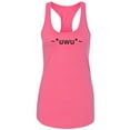 thumbnail image 1 of uwu Racerback Tank, 1 of 2