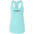 thumbnail image 1 of uwu Racerback Tank, 1 of 3