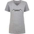 thumbnail image 1 of uwu Womens V-Neck T-Shirt, 1 of 3