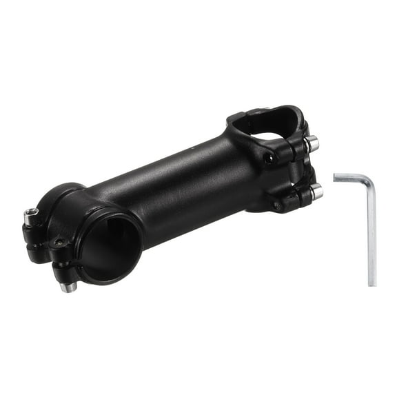 uxcell 31.8mm Bike Stem 7 Degree 100mm Aluminum Alloy Bicycle Handlebar Stem with Hex Wrench for Mountain Road Bike BMX MTB Cycling, Black