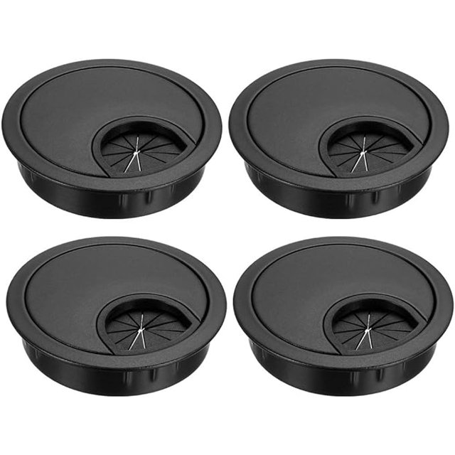 uxcell Cable Hole Cover, 21/8" Zinc Alloy Desk Wire Cord Cable