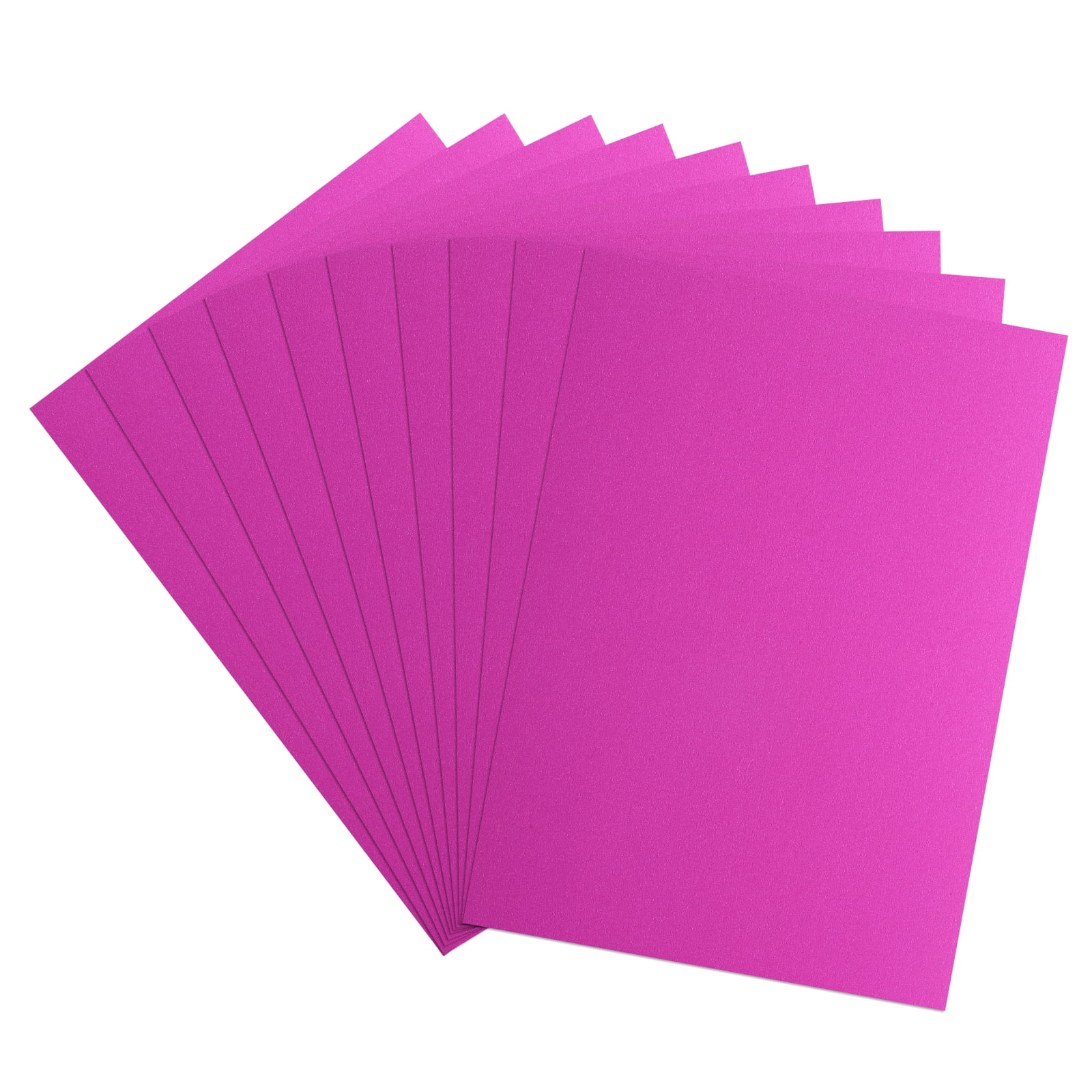 uxcell Glow in The Dark Card 40 Sheets Blank Neon Card Stock 8"x6" 250gsm Fluorescent Blacklight Paper Printable for Party Dance Floor Ghost Supplies, Purple