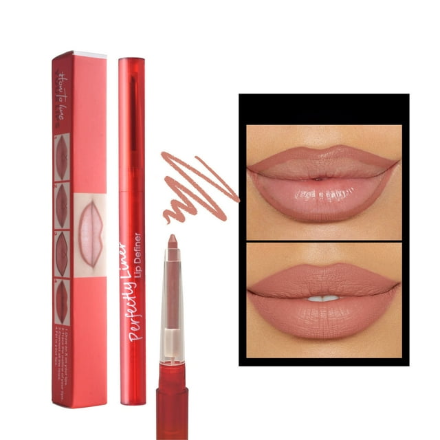 uytogofe Easy to Color Lip Liner Lip Makeup Women's Long Lasting Makeup