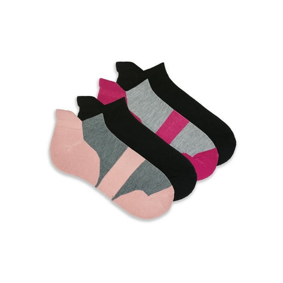 No Nonsense Women's Casual Recycled Polyester Adventure Socks, Peach (3)
