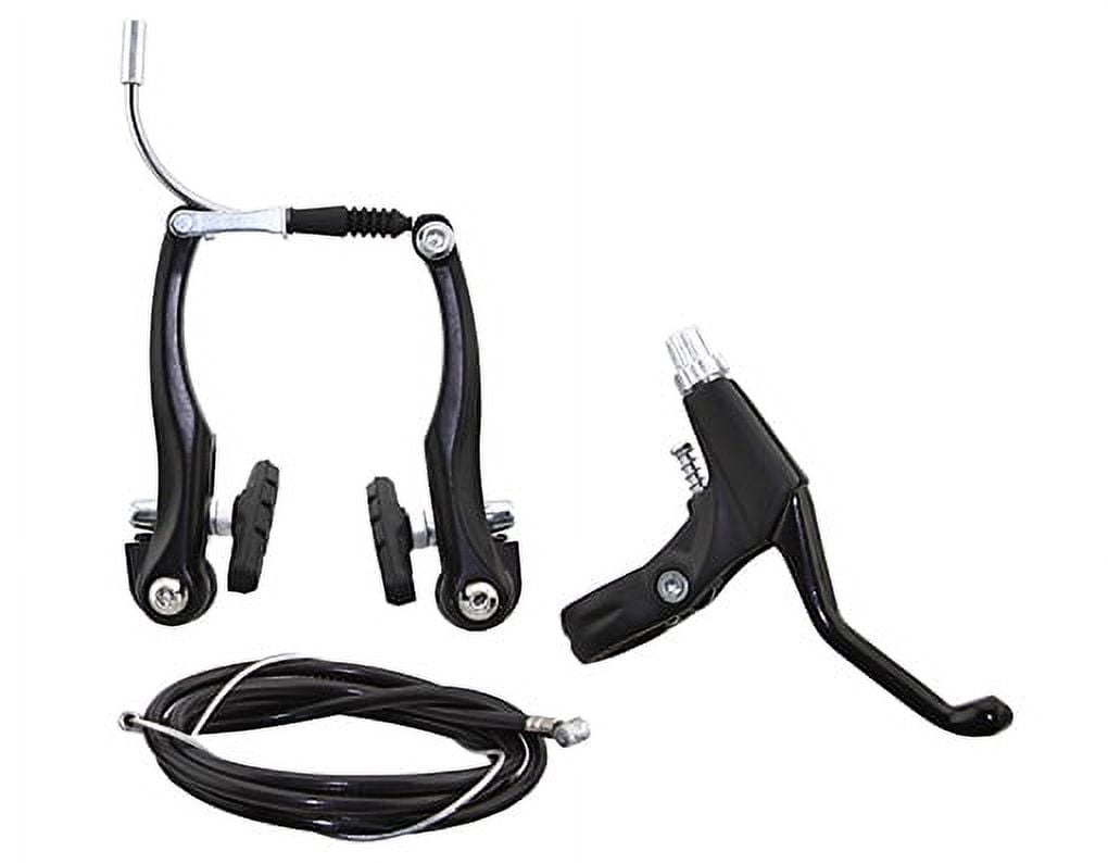 v-brake rear with lever black. Bike brake