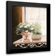 thumbnail image 1 of v.d. Valk, Karin 15x17 Black Modern Framed Museum Art Print Titled - FLOWERS AT THE WINDOW I, 1 of 5