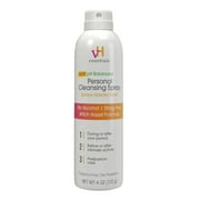 vH Essentials Personal Cleansing Spray, Alcohol-Free Witch Hazel Formula, Fragrance-Free, pH Balanced Intimate Freshness with Peppermint & Lactic Acid, 4 oz