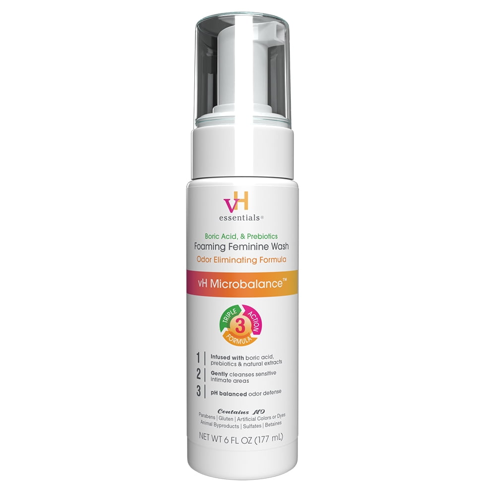 vH essentials Foaming Feminine Wash, 6 fl oz, 1 Count