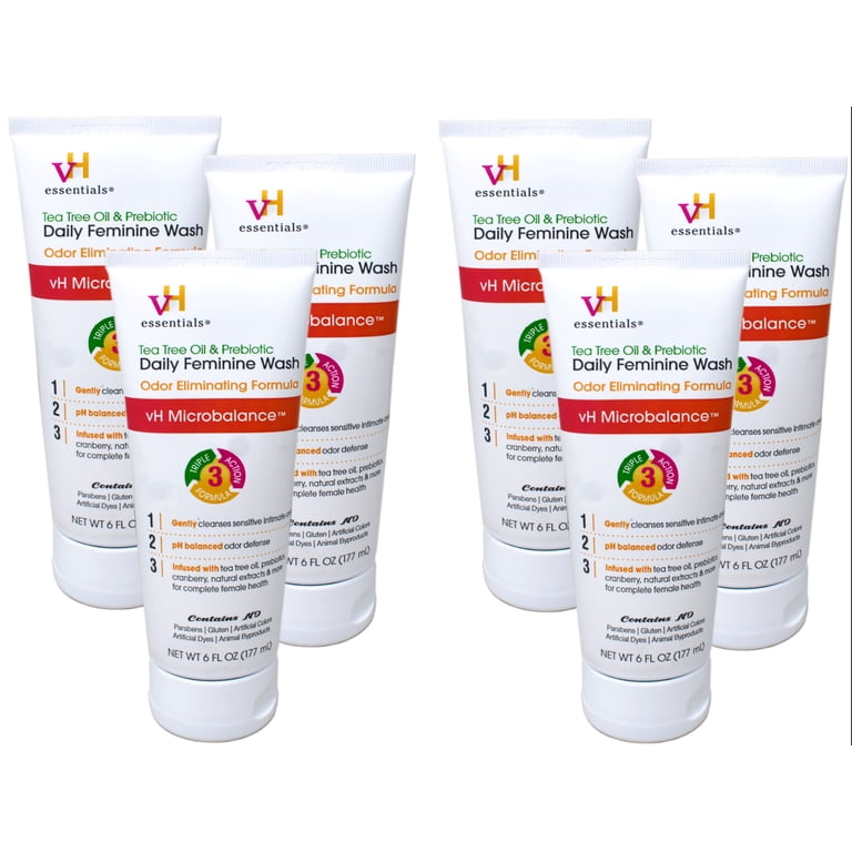 vH essentials Intimate Feminine Wash, pH Balanced with Tea Tree