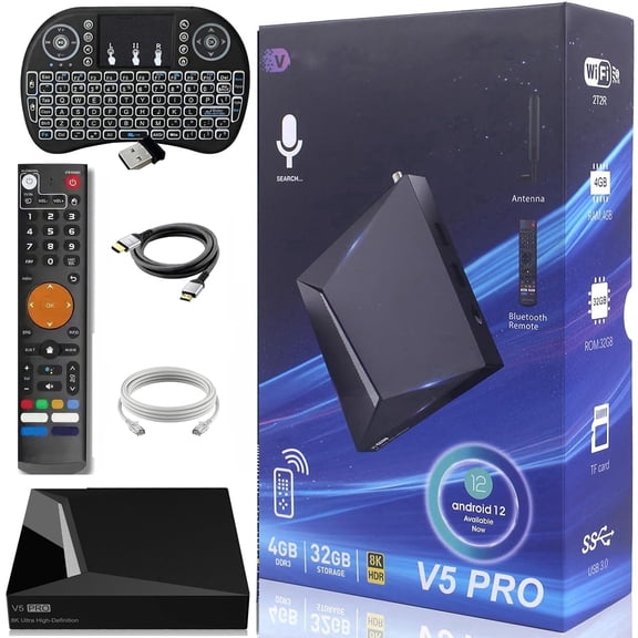 2026 Vsee Box V5 Pro 2025 Newest Version Smart Digital Device for Home Entertainment