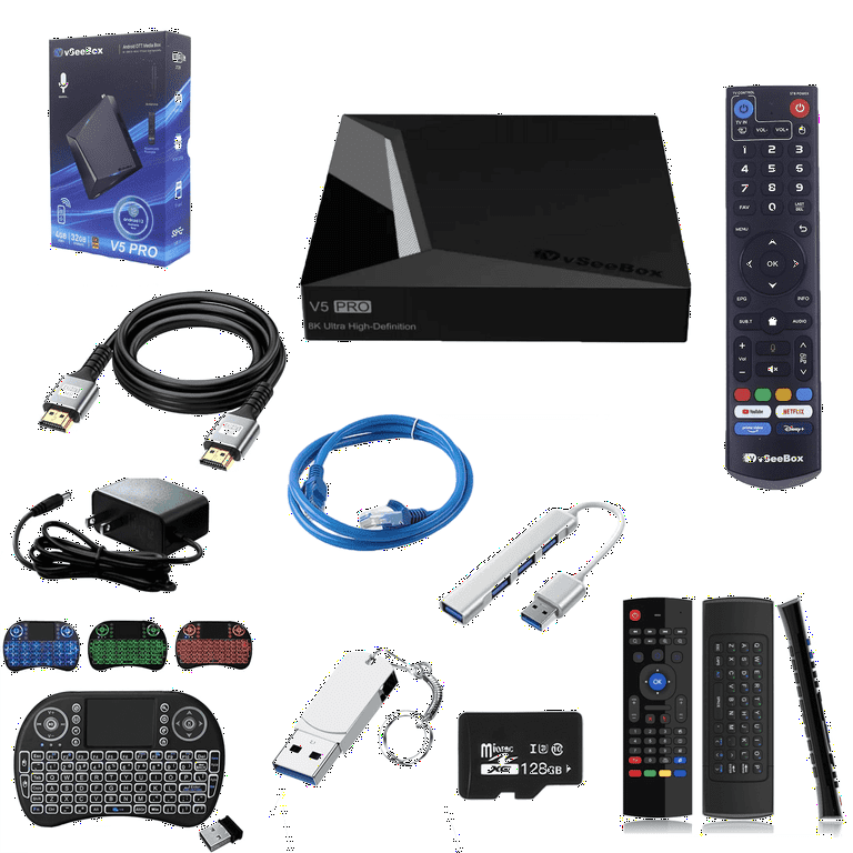 Telecomando Vocale Per VSeeBox V3 Pro: Compatto E Wireless Per V1, V2, V5 Pro E Plus