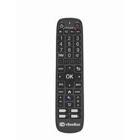 vSeeBox V6 Plus Replacement Voice Remote, Backlit Bluetooth & Infrared