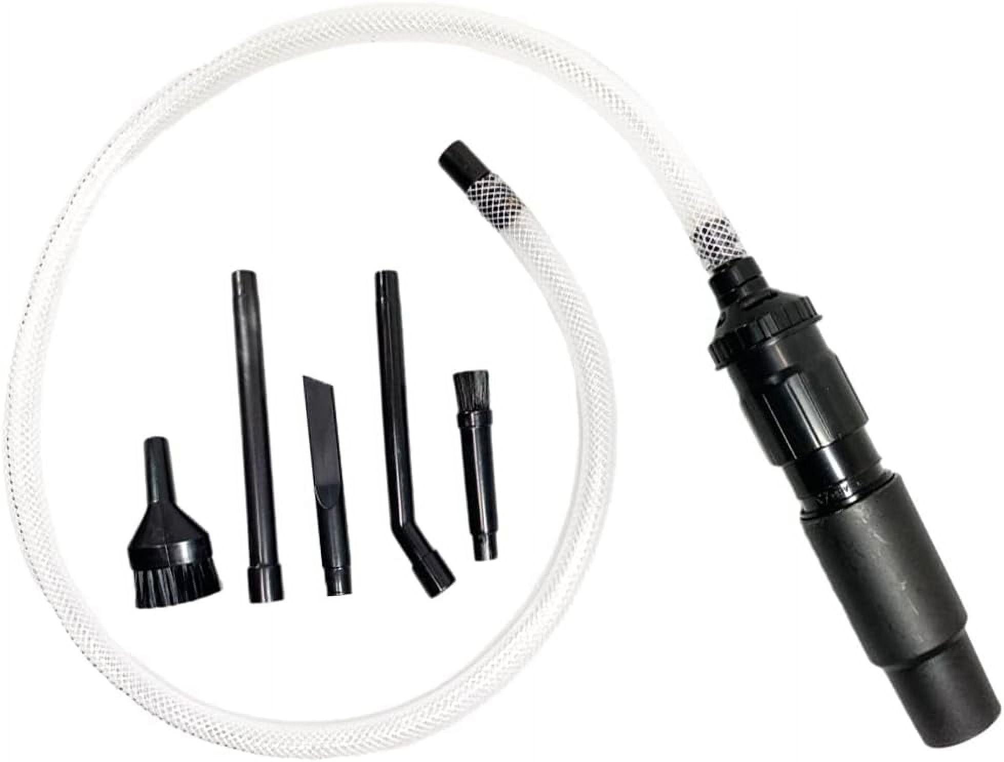 vacuum attachment 9pc cleaning & detailing kit with extra adapter for