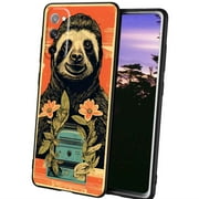 vage-inspired-Brown-throated-Three-toed-Sloth-c phone case for Samsung Galaxy S20 FE for Women Men Gifts,vage-inspired-Brown-throated-Three-toed-Sloth-c Pattern Soft silicone Style Shockproof Case