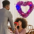 thumbnail image 1 of Valentine Wreaths, Valentines Day Wreath Supplies Outdoor Valentine Wreath Heart Valentine Door Wreaths Valentines Day Wreaths for Front Door Heart Valentines Day F, A33-Pk2, 1 of 5