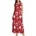 thumbnail image 1 of valentines day hearts Long Dress dresses for women luxury designer party chic and elegant evening dress, 1 of 7