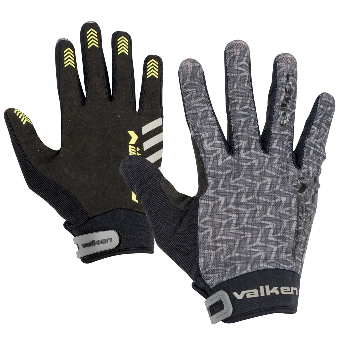 Gants De Paintball Valken Phantom Agility – Gris/Noir, Taille XL, Neufs
