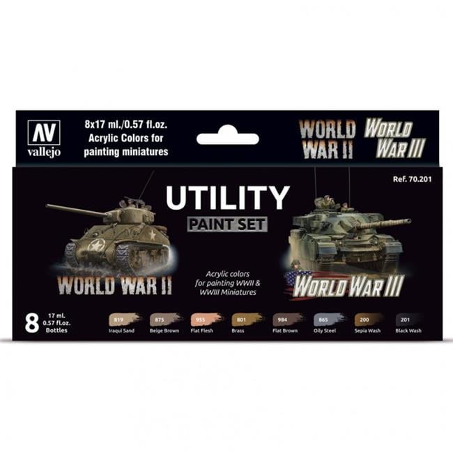 vallejo  Utility Paint Set
