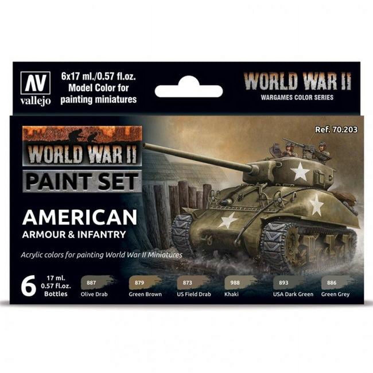 The Army Painter x Wargames Delivered Mega Miniature Paint Set, Acrylic Paint Model Paint Kit for Plastic Models