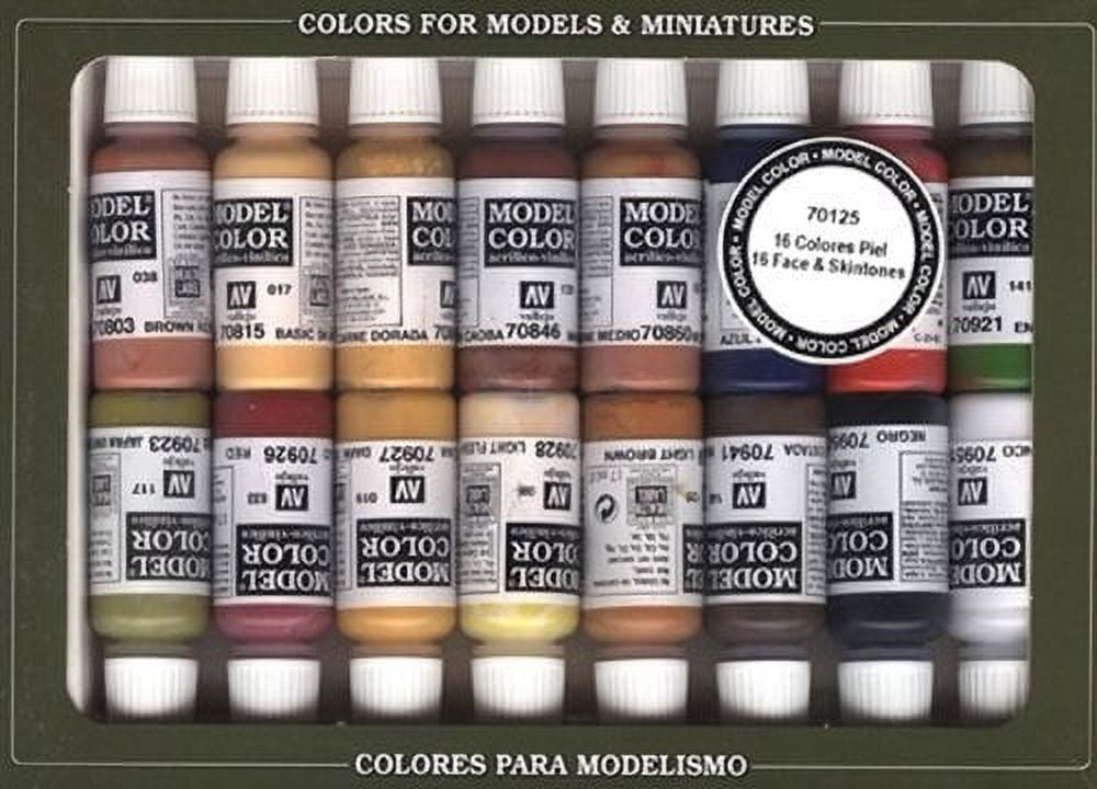Vallejo Medieval Colors Paint Set, 17Ml 