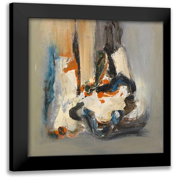 van Engelshoven, Marie T 12x12 Black Modern Framed Museum Art Print Titled - Movement II