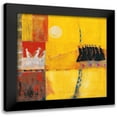 thumbnail image 1 of van Ginkel, Marjolijn 15x15 Black Modern Framed Museum Art Print Titled - Far Away, 1 of 5