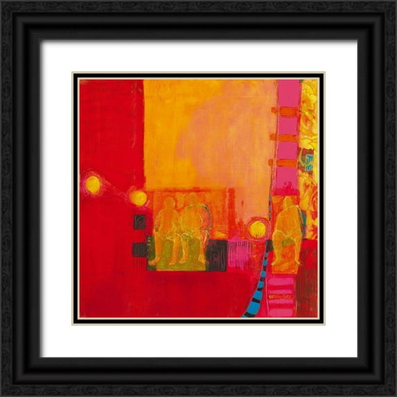 van Ginkel, Marjolijn 15x15 Black Ornate Wood Framed with Double Matting Museum Art Print Titled - Leuke dingen