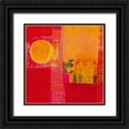 thumbnail image 1 of van Ginkel, Marjolijn 15x15 Black Ornate Wood Framed with Double Matting Museum Art Print Titled - Warmte in je hart, 1 of 4