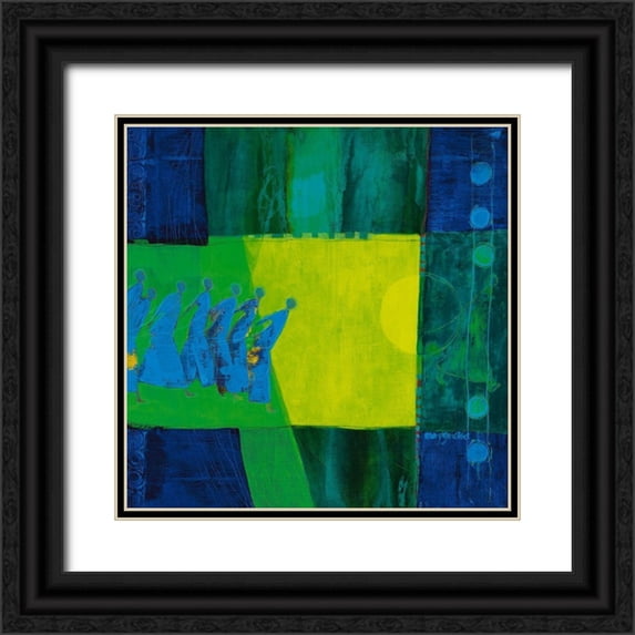 van Ginkel, Marjolijn 20x20 Black Ornate Wood Framed with Double Matting Museum Art Print Titled - Miracle