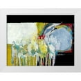 thumbnail image 1 of van Ginkel, Marjolijn 32x25 White Modern Wood Framed Museum Art Print Titled - Together again II, 1 of 4