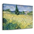 thumbnail image 1 of van Gogh "Landscape with Green Corn" (1889) Canvas Print, 1 of 4