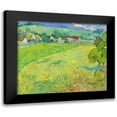 thumbnail image 1 of van Gogh, Vincent 13x12 Black Modern Framed Museum Art Print Titled - View of Vessenots Near Auvers, 1 of 5