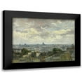 thumbnail image 1 of van Gogh, Vincent 18x14 Black Modern Framed Museum Art Print Titled - View of Paris, 1 of 5