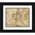 thumbnail image 1 of van Heemskerck, Maerten 18x15 Black Ornate Wood Framed with Double Matting Museum Art Print Titled - Judith, 1 of 4