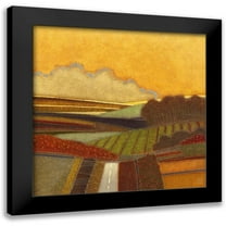 van Hoek, Rob 12x12 Black Modern Framed Museum Art Print Titled - The Sun comes Up