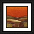thumbnail image 1 of van Hoek, Rob 12x12 Black Ornate Wood Framed with Double Matting Museum Art Print Titled - To the Country I m going, 1 of 4