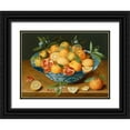 thumbnail image 1 of van Hulsdonck, Jacob  24x19 Black Ornate Wood Framed with Double Matting Museum Art Print Titled - Still Life with Lemons - Oranges and a Pomegranate, 1 of 4