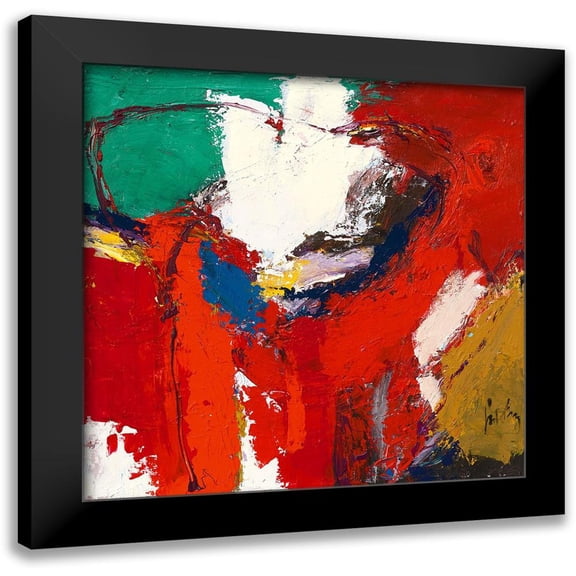 van den Berg, Jos 20x20 Black Modern Framed Museum Art Print Titled - Caldera